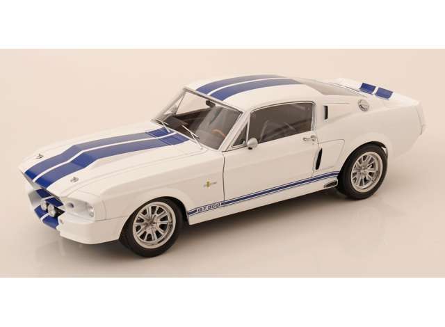 1/12 1967 Ford Mustang Shelby GT500 Eleanor, white/blue 1:12