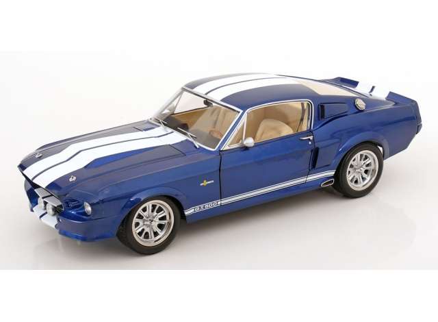 1/12 1967 Ford Mustang Shelby GT500 Eleanor, blue metallic/white 1:12