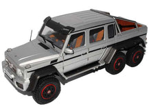 Indlæs billede til gallerivisning 1/18 2013 Mercedes Benz G63 AMG 6x6, silver 1:18