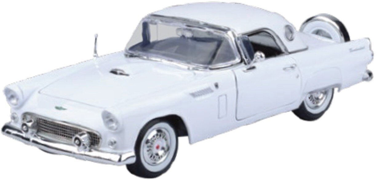 FORD THUNDERBIRD 1956 HARDTOP WHITE 1:18