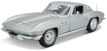 Indlæs billede til gallerivisning CHEVROLET CORVETTE COUPE 2-DOOR 1965 SILVER 1:18