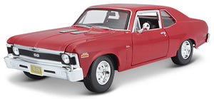 CHEVROLET NOVA SS COUPE 2-DOOR 1970 RED 1:18