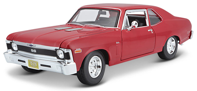 CHEVROLET NOVA SS COUPE 2-DOOR 1970 RED 1:18