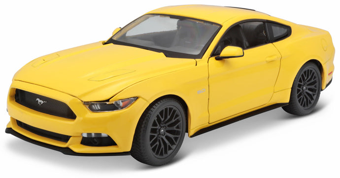FORD USA MUSTANG COUPE 5.0 GT 2015 YELLOW 1:18