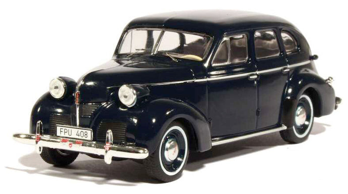 VOLVO PV60 1947 mørk blå 1:43