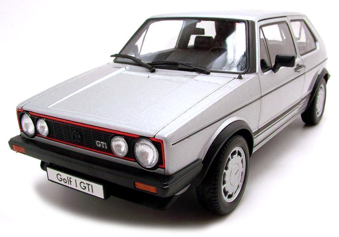 VW GOLF I GTI SILVER 1:18