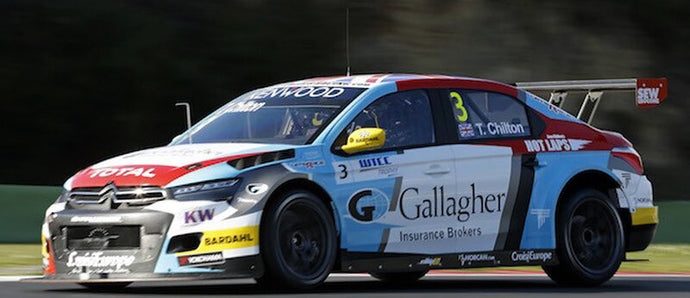 CITROEN C-ELYSEE WTCC #3 TOM CHILTON RACE OF ARGENTINIE 2016 hvid/blå/rød 1:43