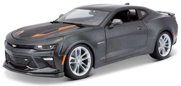CHEVROLET CAMARO 50th ANNIVERSARY SPECIAL EDITION 2017 grå/orange 1:18