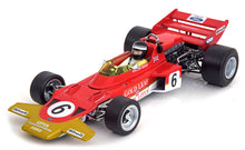 Indlæs billede til gallerivisning LOTUS F1 72C TEAM LOTUS N 6 WORLD CHAMPION WINNER FRENCH GP 1970 JOCHEN RINDT RED GOLD 1:43