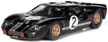Indlæs billede til gallerivisning FORD USA GT40 MKII 7.0L V8 TEAM SHELBY AMERICAN INC. N 2 WINNER 24h LE MANS 1966 BRUCE McLAREN - CHRIS AMON BLACK SILVER 1:43