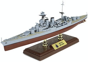 BATTLESHIP HMS BATTLECRUISER HOOD 490 x 180 x 170 mm grå/rød 1:700