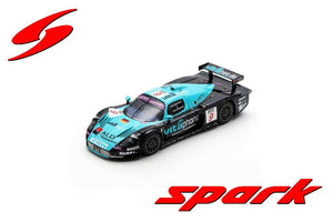 Maserati MC12 GT1 #9 VAN DE POELE/BARTELS/SCHEIDER WINNER 24H SPA 2005 sort/turkis 1:43