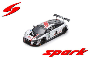 AUDI R8 LMS TEAM AUDI SPORT SAINTELOC N 25 WINNER 24h SPA 2017 CHRISTOPHER HAASE - JULES GOUNON - MARKUS WINKELHOCK SILVER BLACK 1:43
