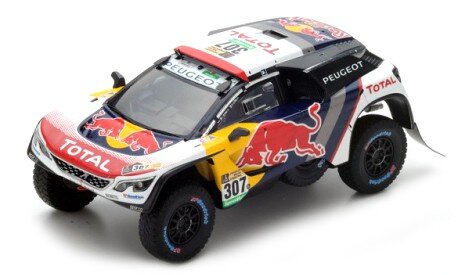 PEUGEOT 3008 DKR N.307 3rd DAKAR 2017 DESPRES-CASTERA 1:43