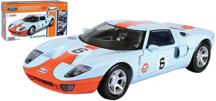 Ford GT #6 CONCEPT GULF LIVERY lys blå/orange 1:12