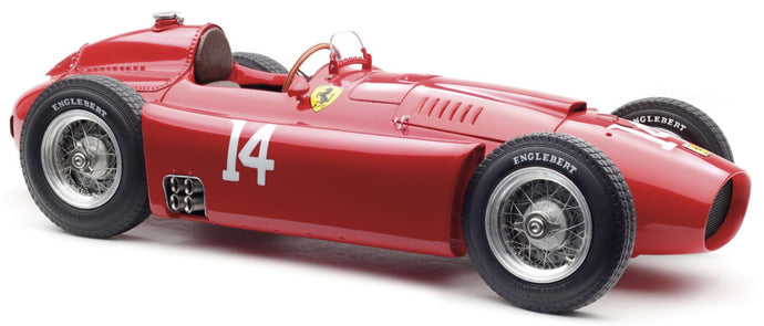 Ferrari D50 1956 #14 COLLINS GP FRANCE Limited Edition 1500 pcs rød 1:18