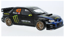 Indlæs billede til gallerivisning SUBARU IMPREZA WRC06 N.43 GYMCANA 2008 KEN BLOCK BLACK/BLUE 1:18
