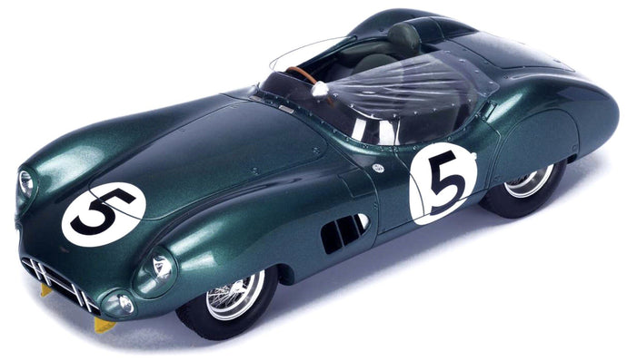 Aston Martin DBR1 #5 R. SALVADORI/C. SHELBY WINNER 24H LE MANS 1959 grøn metallic 1:18