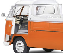 Indlæs billede til gallerivisning VW T1 PICK UP 1950 ORANGE/WHITE 1:18