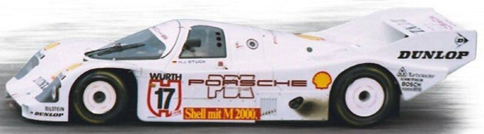 PORSCHE 962 C N.17 WINNER SUPERCUP NURBURGRING 1987 H.J.STUCK 1:18