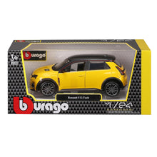 Indlæs billede til gallerivisning RENAULT R5 E-TECH 2024 POP YELLOW BLACK 1:24 fra Burago