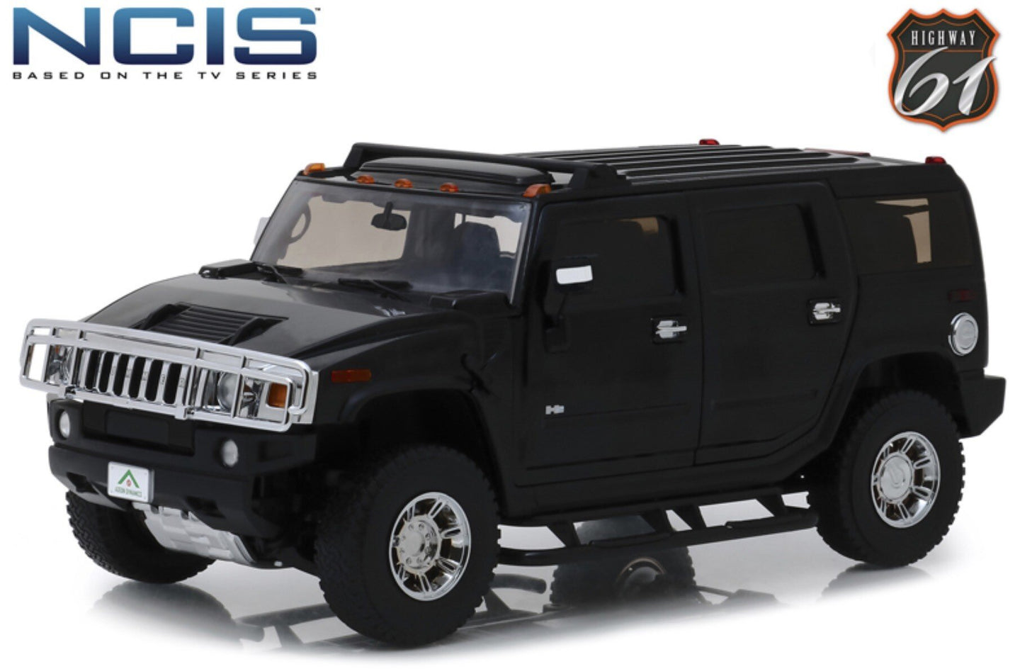 HUMMER H2 POLICE 2006- NCIS DARK GREY 1:18