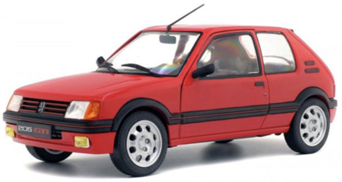 PEUGEOT 205 GTI 1.9 PHASE 1 RED 1:18