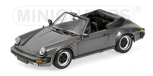 Porsche 911 CERRARE CABRIOLET 1983 grå metallic 1:18