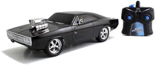 Indlæs billede til gallerivisning DOMS Dodge CHARGER R/T 1970 FAST &amp; FURIOUS READY TO RUN RADIO CONTROL MODEL sort 1:16