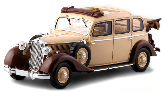 Mercedes Benz 260D PULLMAN LANDAULET FULLY OPEN 1936 Limited Edition beige/brun 1:18