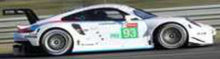 Indlæs billede til gallerivisning Porsche 911 RSR #93 PILET/BAMBER/TANDY 3rd LMGTE PRO CLASS 24H LE MANS 2019 hvid/rød/blå 1:18