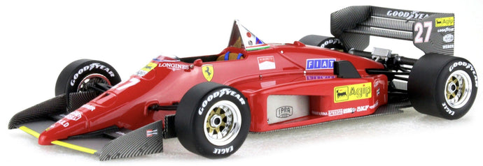 FERRARI F1 156/85 N 27 SEASON 1985 M.ALBORETO RED 1:18