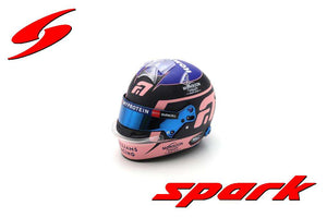 BELL HELMET CASCO HELMET F1 ALEXANDER ALBON TEAM WILLIAMS RACING N 23 SEASON 2024 BLUE PINK 1:5