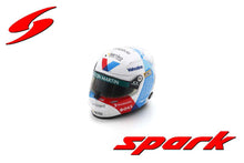 Indlæs billede til gallerivisning BELL HELMET CASCO HELMET F1 LANCE STROLL TEAM ARAMCO COGNIZANT ASTON MARTIN N 18 BRITISH GP 2024 WHITE RED BLUE 1:5