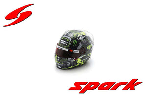 McLAREN FORMULA 1 TEAM - LANDO NORRIS TEST HELMET 2025 sort/gul 1:5