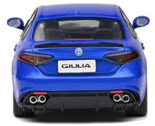 Indlæs billede til gallerivisning ALFA ROMEO GIULIA QUADRIFOGLIO 2019 BLUE 1:43