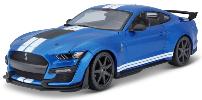 FORD USA MUSTANG SHELBY GT500 COUPE 2020 BLUE 1:18
