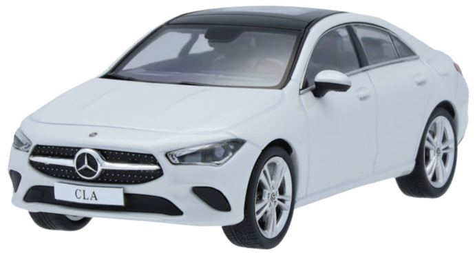 Mercedes Benz CLA COUPE C118 2019 hvid 1:43 fra MERCEDES BENZ DEALERMODEL