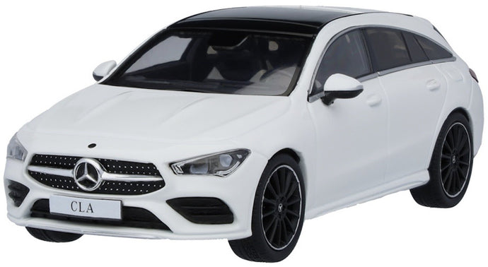 Mercedes Benz CLA S118 SHOOTING BREAK 2019 hvid 1:43 fra MERCEDES BENZ DEALERMODEL