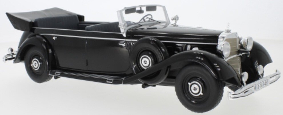 Mercedes Benz 770 (W150) CABRIOLET 1938 sort 1:18