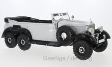 Indlæs billede til gallerivisning Mercedes Benz G4 (W31) 1938 lys grå/sort 1:18