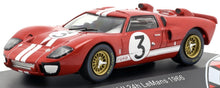 Indlæs billede til gallerivisning FORD USA GT40 MKII 7.0L V8 TEAM FORD MOTORSPORT N 3 24h LE MANS 1966 D.GURNEY - J.GRANT RED WHITE 1:43