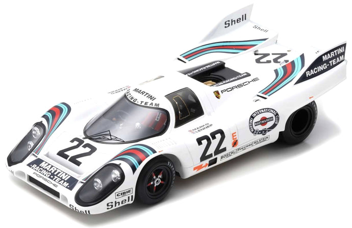 Porsche 917 K #22 MARKO/VAN LENNEP WINNER 24H LE MANS 1971 hvid/blå/rød 1:18
