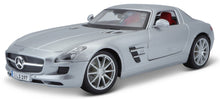 Indlæs billede til gallerivisning MERCEDES BENZ SLS COUPE 6.3 AMG (C197) 2012 SILVER 1:18