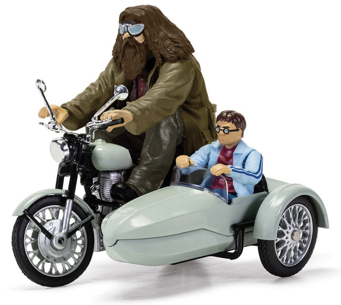 MOTORCYCLE HAGRID'S SIDECAR HARRY POTTER - MOVIE VERY LIGHT GREEN 1:36
