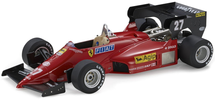 FERRARI F1 126C4 N 27 SEASON 1984 M.ALBORETO RED 1:18