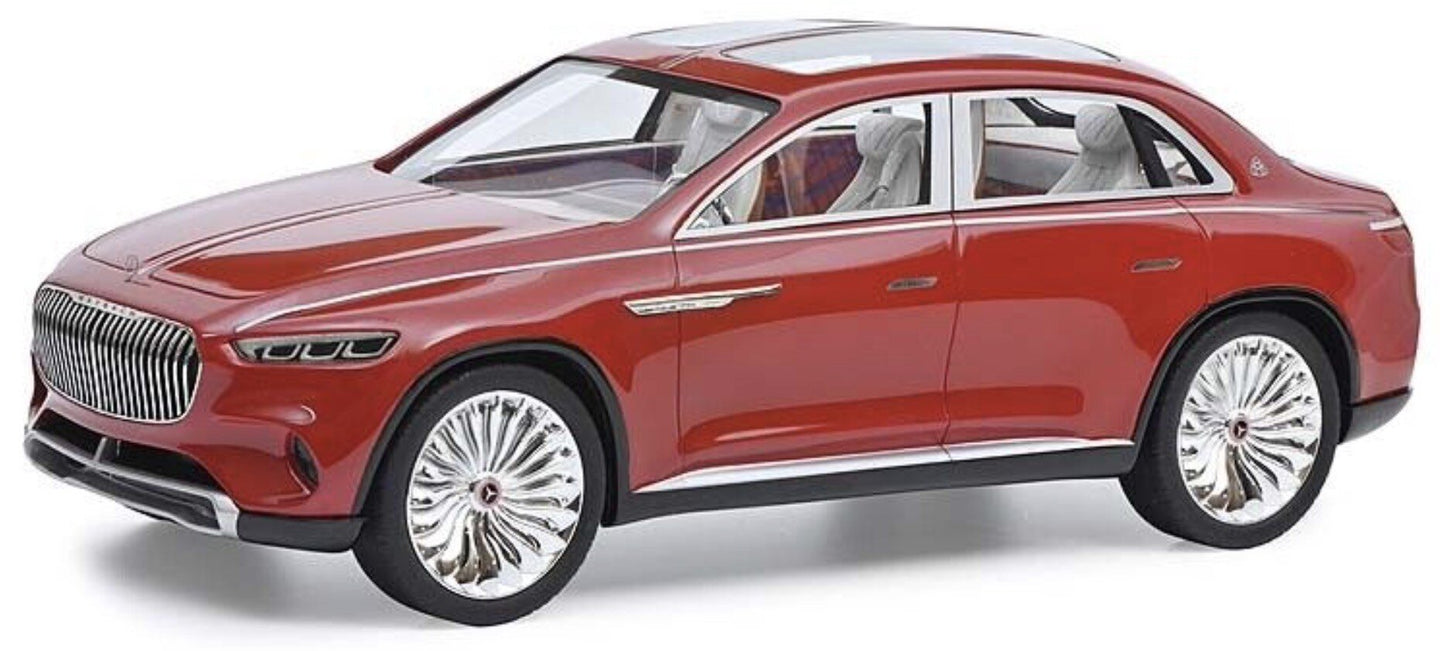 Mercedes Benz MAYBACH VISION ULTIMATE LUXURY rød metallic 1:18
