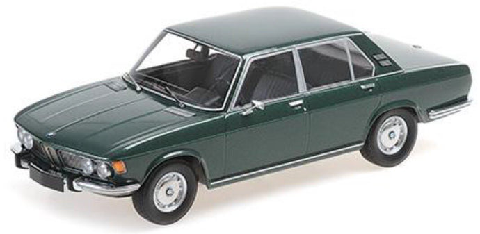 BMW 2500 BERLINE (E3) 1968 GREEN MET 1:18