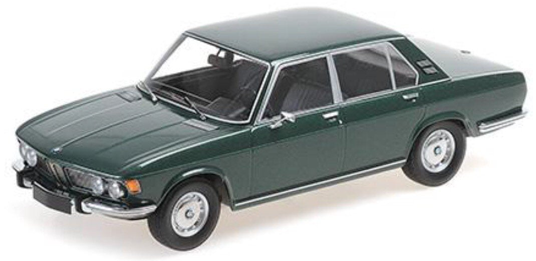 BMW 2500 BERLINE (E3) 1968 GREEN MET 1:18