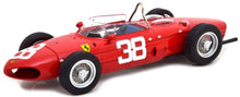 Indlæs billede til gallerivisning Ferrari 156 SHARKNOSE #38 GRAHAM HILL GP MONACO WORLD CHAMPION 1961 rød 1:18